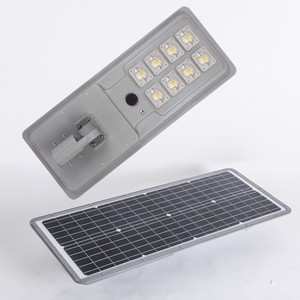ไฟถนนพลังงานแสงอาทิตย์ 60V LED อะลูมิเนียมอัลลอยด์ ติดผนัง โมโนซิลิคอนโซลาร์เซลล์ อายุการใช้งาน 50000 ชั่วโมง - Product Image 4