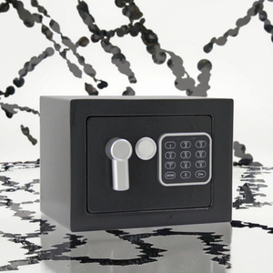 Mini Steel Metal Smart Digital Money Safe <b>Box</b> with Handle Key <b>Lock</b> - Product Image 3