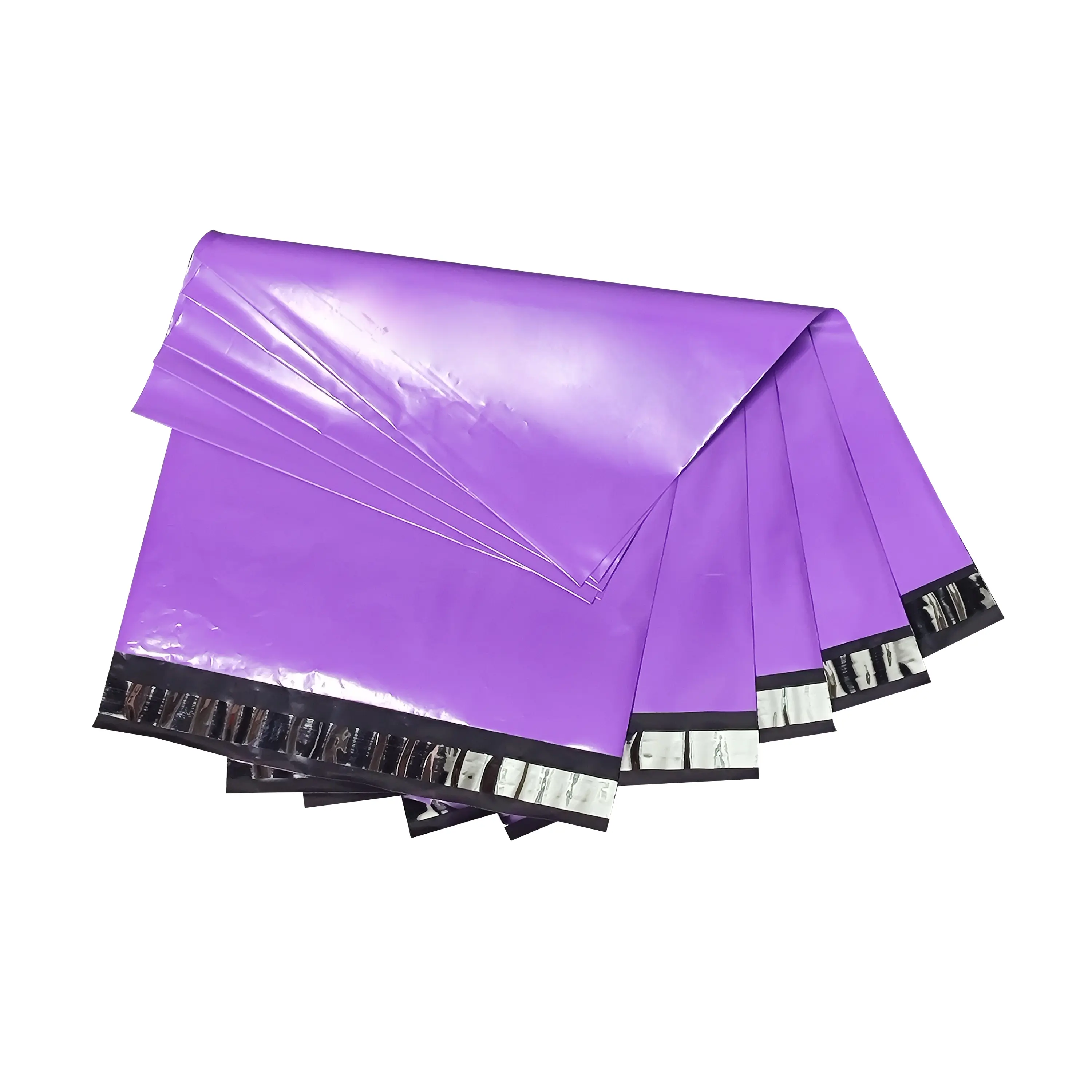 Hot Sale Purple New Material Clothing Postag Bag Self Seal Plastic Mail Bag Eco Friendly Small Business Packing Supplies