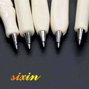 Nouveauté Forme Boule pour Souvenirs Promotionnel Bone Pen - Product Image 3