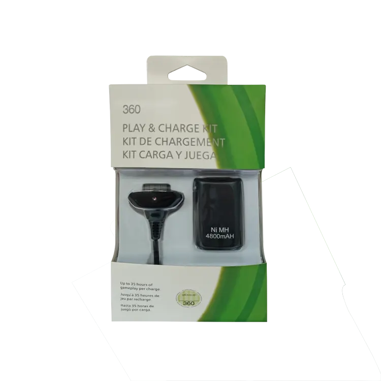 Kit de recharge de batterie au Lithium, avec câble de chargement, pour Xbox 360, 360, 1 pièce, offre spéciale