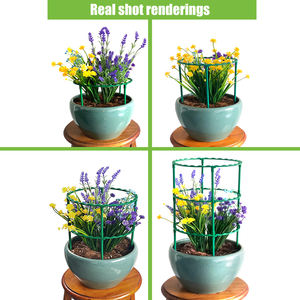 <span class=keywords><strong>Plante</strong></span> en pot Cage Rack Support Cadre Enduit De Plastique Fleur <span class=keywords><strong>Grimpante</strong></span> <span class=keywords><strong>Plante</strong></span> Stand Support Anneau <span class=keywords><strong>Plante</strong></span> Treillis - Product Image 4