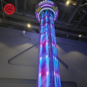 <span class=keywords><strong>Torre</strong></span> de Caída Libre Rotatoria de 15m para 8 Personas, Personalizable, Sin Base, Plegable, para Niños - Product Image 3