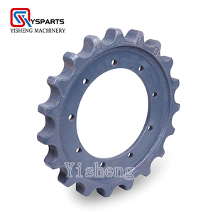 Piñón de pista MM15T MM20 MM20CR MM20SR MM20T <span class=keywords><strong>MM25</strong></span> Mini excavadora piezas de tren de rodaje piñón de accionamiento piñón de excavadora - Product Image 5