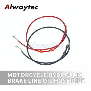 Banjo Bolts <strong>Motorcycle</strong> 28&deg;- 28&deg; AN3 254 -1220mm Braided Hose Hydraulic Reinforce Brake Line Clutch Oil Tube M10 Banjo Universal - Product Image 5