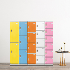 ארונות אחסון מפלסטיק עמיד ואיכותי לסיטונאות במפעלים, לוקרים עמידים למים לחדרי מקלחת בחדרי כושר - Product Image 4