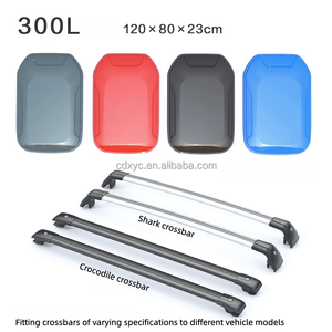 Boîte <span class=keywords><strong>de</strong></span> <span class=keywords><strong>toit</strong></span> miniature 300L avec barres transversales pour petites voitures et usage urbain - Product Image 4