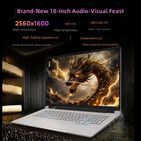 Laptop Gaming Mechrevo Canglong 18 Pro Prosesor AMD Layar 180Hz 18 inci 2560x1600 GPU Khusus Penyimpanan SSD Keyboard RGB Backlit