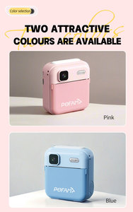Fotocamera Digitale Mini per Bambini, Schermo da 2,4 Pollici, Ricaricabile, Giocattolo con <span class=keywords><strong>Stampa</strong></span> Istantanea - Product Image 2