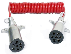 كابل ملتوي بـ 13 سلكًا للمقطورات، كابل حلزوني، كابل كهربائي للمقطورات - Product Image 4