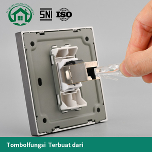 Pano.V Antenna <b>TV</b> International <b>Plug</b> in sleek black, featuring a single outlet for seamless global connectivity and enhanced - Product Image 4