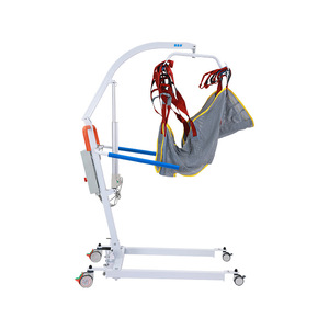 Elevador Eléctrico para Transferencia de Pacientes Ancianos y Discapacitados con Rotación de 360 Grados y Ruedas Omnidireccionales para Rehabilitación - Product Image 4
