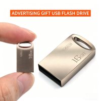 Mini clé USB en métal, clé USB haute vitesse, logo personnalisé, clé USB portable étanche pour le bureau/la voiture/les étudiants