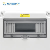 Boîtier électrique industriel sur mesure en ABS/PC certifié CE ROHS, étanche IP67, pour disjoncteur et prises MCB