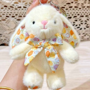 Nouvelle Peluche Lapin Mignon Très Vendue, Porte-clés en Peluche, Petit Cadeau, Idéal pour Garçons et Filles comme Cadeau de Fête - Product Image 1