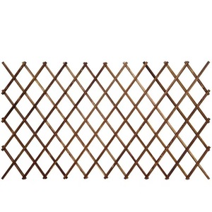 Clôture télescopique en bois massif, clôture en bois anti-corrosion, clôture murale pour jardin et cour, treillis pour plantes grimpantes, treillis décoratif extérieur - Product Image 2