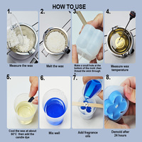TIMESRUI cire de bougie de soja plante naturelle cire de soja pilier en gros pour la fabrication de bougies cire de bougie de soja pure en vrac