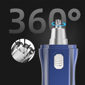 Portable nez oreille tondeuse à cheveux Machine rasoir Cutter outil de rasage pour hommes femmes à piles en plastique pour <span class=keywords><strong>voiture</strong></span> domestique - Product Image 4