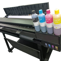 Tinta Berkualitas Tinggi Greencolor 500ml V87XL Tinta Isi Ulang Kompatibel dengan Printer HP DesignJet Smart Tank T908 T950 T850 MFP