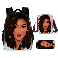 Sac à dos scolaire pour enfants, filles et garçons, unisexe, en impression 3D, imperméable, écologique, style arts africains, vente en gros