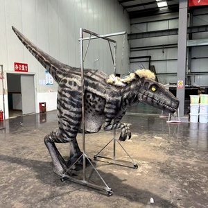 Disfraz de <span class=keywords><strong>película</strong></span> de dinosaurio realista para adulto, dinosaurio Artificial, piel de goma de silicona para Ciudad, 12 meses, 4,5 m de largo - Product Image 5