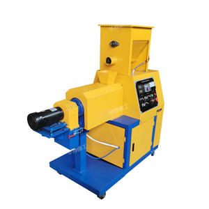 Y las aves de corral hacen la máquina de fabricación de pellets de salmón extrusora de alimento para peces flotante - Product Image 1