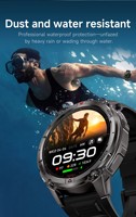 Montre connectée GPS HT53 2026, écran IPS 1,46 pouces, batterie 650 mAh, appels Bluetooth, étanchéité IP68, boussole, lampe de poche, assistant vocal, montre de sport d'extérieur pour hommes
