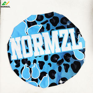 Normzl personnalisé Cheer <span class=keywords><strong>Majorette</strong></span> usine vendant des Bonnets de soie réversibles et des enveloppes de cheveux en satin Bonnets de cheveux en satin avec logo personnalisé - Product Image 1