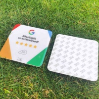 Carte NFC Google Review, plaque NFC personnalisée avec code QR, puce NFC programmable, carte de promotion pour les entreprises