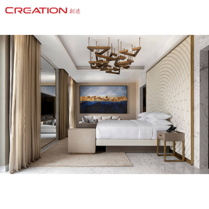 Ensemble <span class=keywords><strong>de</strong></span> meubles <span class=keywords><strong>de</strong></span> chambre d'hôtel haut <span class=keywords><strong>de</strong></span> gamme avec finition en bois massif pour <span class=keywords><strong>la</strong></span> construction d'hôtels et <span class=keywords><strong>de</strong></span> villas <span class=keywords><strong>5</strong></span> étoiles - Product Image 6