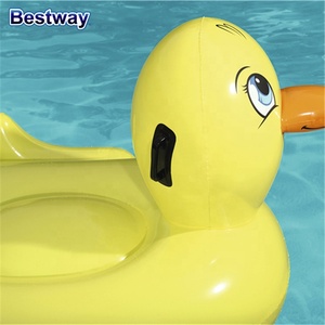 Petit canard jaune <span class=keywords><strong>gonflable</strong></span> pour enfant, jouet <span class=keywords><strong>de</strong></span> bain, île <span class=keywords><strong>gonflable</strong></span> en forme <span class=keywords><strong>de</strong></span> canard - Product Image 5