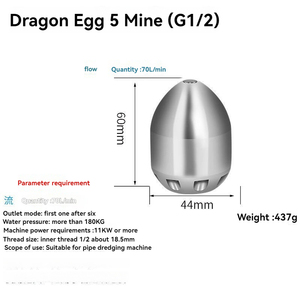 Sz-yüksek basınçlı kanalizasyon temizleme makinesi su sıçan boru Unclogging ile 1/4 bağlayıcı 3/8 hızlı fiş gömme araba temizleme aracı - Product Image 6