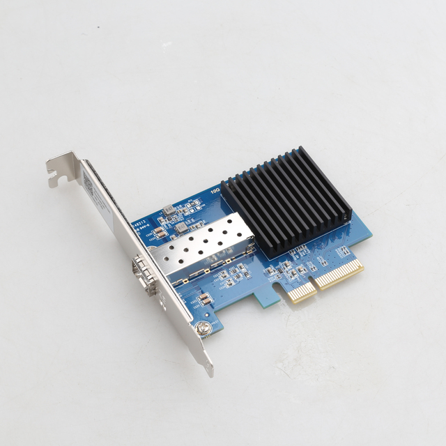 PCIe3.0-4X 10G-SFP Lan Card for Realtek(PXE)RT8127AF 10G Open SFP+Network Card  Multi-Gigabit Network Speeds WOL Support