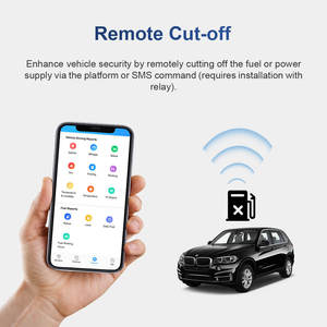 4G + 2G Web Nền Tảng Ứng Dụng GPS GSM Xe Máy Thời Gian Thực Xe GPS Tracker Với Sim Iốt Thẻ Cắt Động Cơ GPS Theo Dõi Thiết Bị - Product Image 3