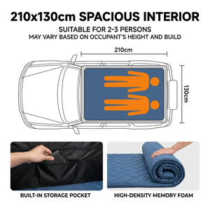 Tente de toit rigide ultra-mince 20 cm à double <span class=keywords><strong>couche</strong></span>, ouverture rapide verticale en aluminium, quatre saisons, 2-3 personnes, 4000 mm pour voiture - Product Image 2