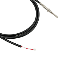 Détecteur cryogénique configurable SR101-3 avec sonde en fibre de silicone PTFE à 2/3/4 fils et sonde SUS304 pour tests industriels à l'azote liquide