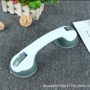 Bathroom Grab Bars <b>Suction</b> <b>Cup</b> No Drill Plastic Handle For Glass Door <b>Window</b> Tile Age Friendly 110kg Load Capacity - Product Image 1