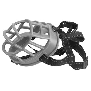 Bozal de silicona suave para perros, bozales de cesta transpirables para perros pequeños, medianos y grandes, para dejar de morder, bozal para masticar perros - Product Image 1