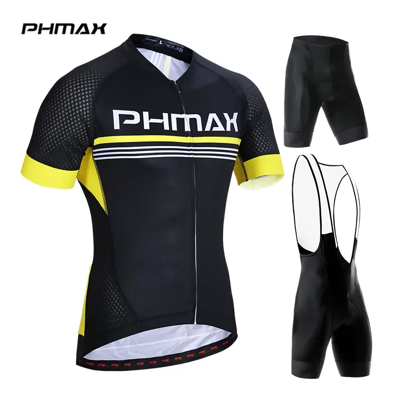 PHMAX Cycling Jersey Set cycling clothing set cycling wear set bicycle clothes Riding Bike Jersey