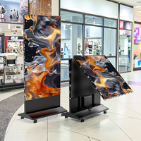 Pantalla LED para Catálogos Digitales, Pantalla Publicitaria con Píxeles de 2 mm, Brillo de 600-900 cd/m² para Interiores/Exteriores, Pasillo Infinito