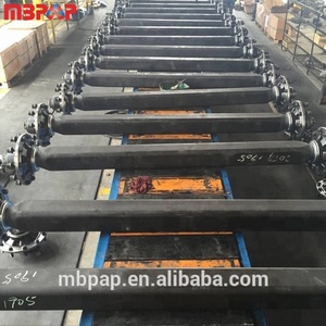 12 t 2600mm Longitud de la Caravana del eje sin freno de Arabia Saudita <span class=keywords><strong>Casa</strong></span> del eje del remolque de uso - Product Image 1
