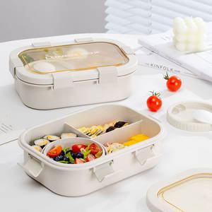 Boîte à lunch Deliciouslunch, rectangulaire, avec couvercle en plastique, 500 ml, portable, pour adultes - Product Image 3