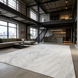 Tapis tissé Wilton moderne sur mesure, grand tapis carré en PP tufté pour salon, chambre à coucher, décoration intérieure - Product Image 1