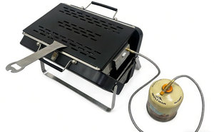 Nueva Parrilla de Barbacoa Plegable de Carbón <span class=keywords><strong>y</strong></span> <span class=keywords><strong>Gas</strong></span> de Doble Uso, Parrilla Portátil para Interiores <span class=keywords><strong>y</strong></span> Exteriores - Product Image 2