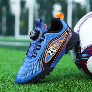 Chaussures de football pour <span class=keywords><strong>enfants</strong></span>, boucle rotative, antidérapantes, chaussures de football en gazon artificiel, TF, courtes, souples, respirantes, entraînement en plein air, automne, été - Product Image 5
