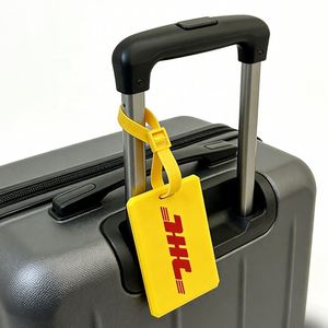 Trending Products 2026 New Arrivals Wholesale Soft Travel Bag PVC Rubber Labels Personalized Custom Business <b>Gifts</b> - Product Image 4