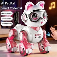 Robot Électrique Intelligent Interactif à Commande Vocale pour Enfants (Garçons et Filles) – Cadeau Idéal, Animal Ludique, Sélection Soignée