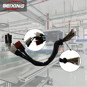 كابل محرك السيارة وموصل ذكر ثنائي السن/اتجاه مع توصيلات أسلاك معزولة بالـ PVC 12 فولت E00168 - Product Image 2