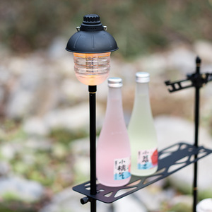 <b>Custom</b> Outdoor Camping Lamp Stand Aluminum Alloy Folding Portable Desktop Storage Rack For Barbecue DIY Assembly - Product Image 1