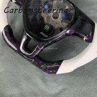Volant de voiture personnalisé en fibre de carbone véritable forgée pour Volkswagen Passat Golf GTI MK6 MK7 MK8 Polo Sports Jetta Tiguan